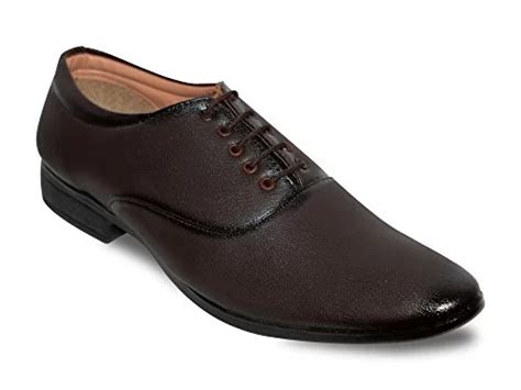 Oxford Brown Lace Formal Shoes | Leather Shoes Men | Under 500