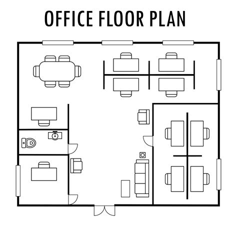 Office Floor Plan Template