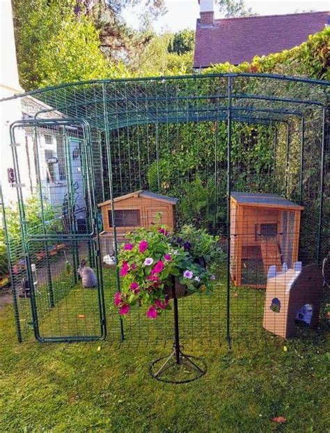 Outdoor Rabbit Run | Large Outdoor Rabbit Enclosure #rabbithouses ...