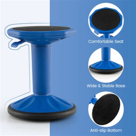 Adjustable-Height Wobble Chair Active Learning Stool for Office Stand Up Desk, 1 Unit - Kroger