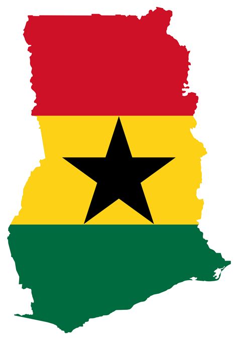 Ghana Flag Map Clip Art Image - ClipSafari