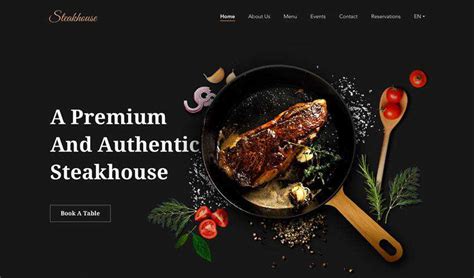 20 Beautiful Restaurant & Food Websites for Inspiration – Speckyboy