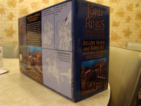 LOTR- Aragorn with Brego Deluxe Horse & Rider Set - Return of the King ...