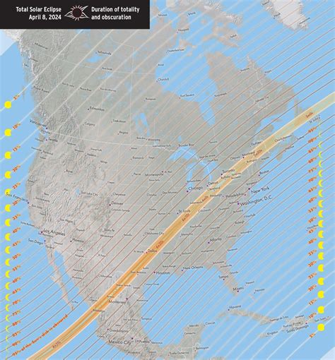 Map Of Total Solar Eclipse 2024