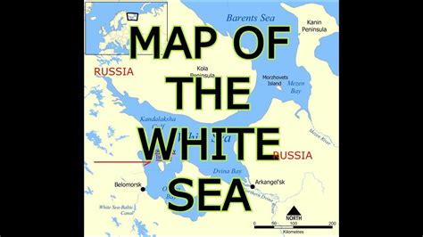 MAP OF THE WHITE SEA - YouTube