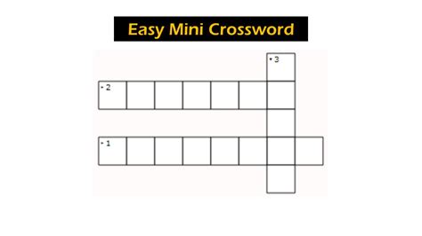 Mini Crossword with Answers: June 13, 2023