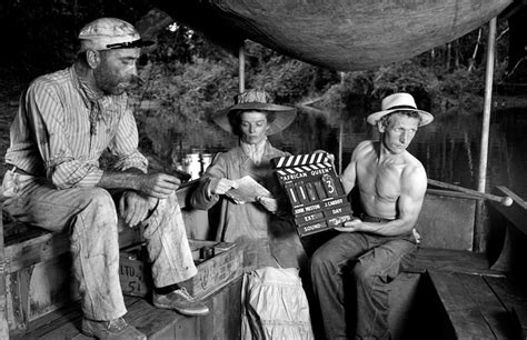 Humphrey Bogart, Katharine Hepburn Filming 'The African Queen,' 1951 | Time.com