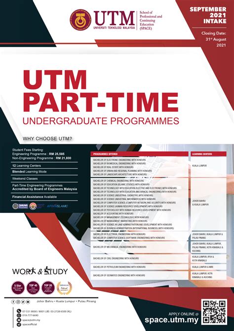 UTM part time degree... - Universiti Teknologi Malaysia (UTM)