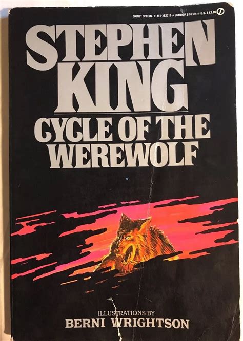 Cycle of the Werewolf by Stephen King (1985, Paperback) 451822196 | eBay | Stephen king books ...