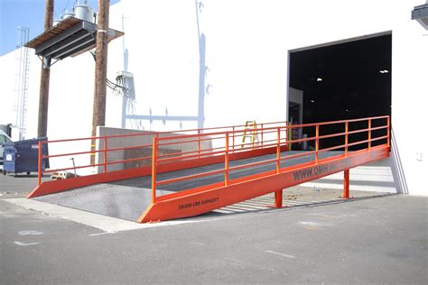 Loading Dock Access Ramps – Quality Material Handling Inc.