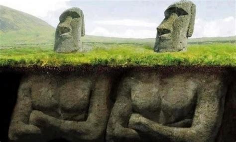 Archaeologists have known since 1919 that Easter Island's heads have bodies. Did you?