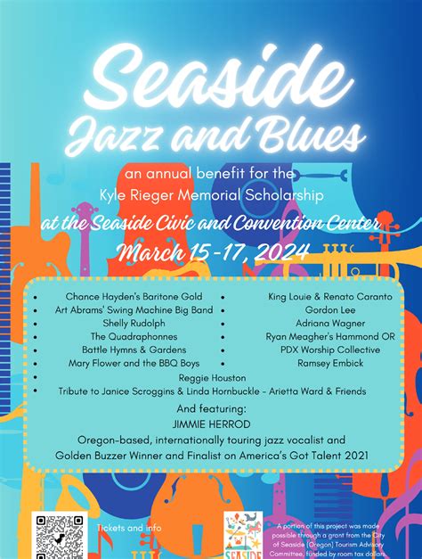 Seaside Jazz and Blues Festival 2024: A Musical Tribute and Scholarship Fundraiser | Grateful Web