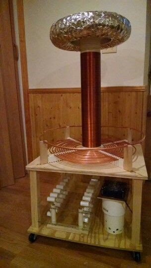 Work continues on my Tesla coil construction | Tesla coil, Tesla, Decor