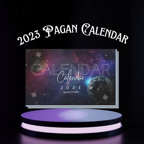 2023 Pagan Calendar - Etsy