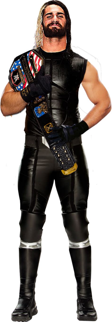 Seth Rollins United States Champion Render PNG by TobiasStriker on ...