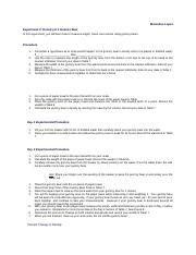 Experiment 2 Density of a Gummy Bear 1 .docx - Marcelino Lopez ...