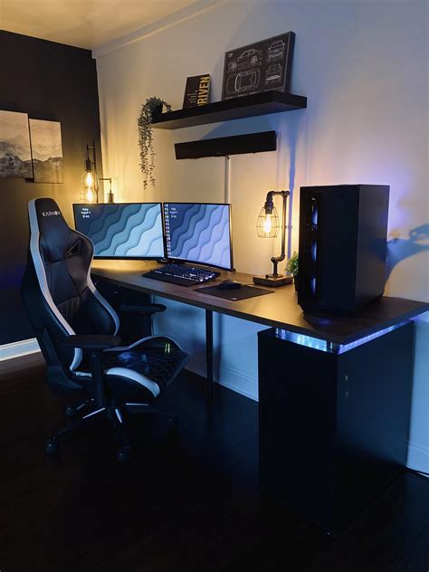 Another IKEA desk setup I know how unoriginal : r/battlestations