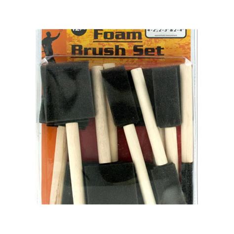 Bulk Buys OL398-24 Foam Paint Brush Set - 24 Piece - Walmart.com ...