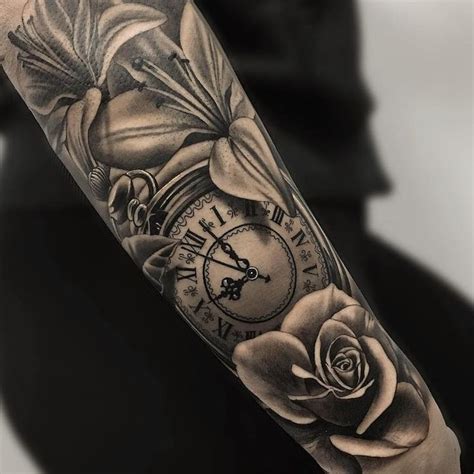 Clock Tattoo - Tattoo Insider | Arm tattoos clock, Tattoos for women half sleeve, Clock tattoo ...