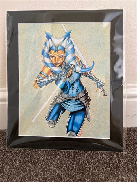 Ahsoka Tano Art. - Etsy