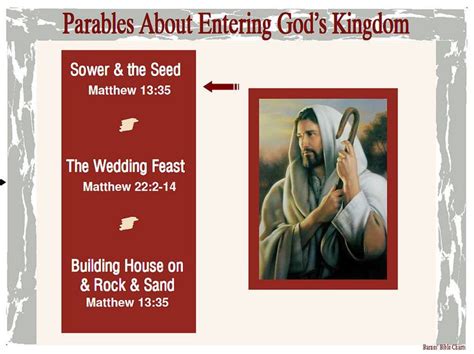 Parables about Entering God’s Kingdom | Parables, New testament bible, Bible overview