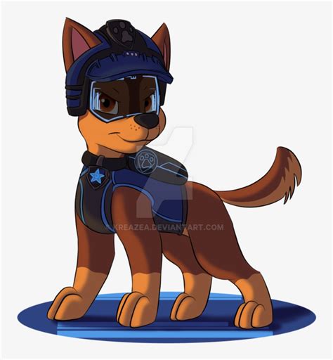 Paw Patrol - Paw Patrol Chase Fan Art Transparent PNG - 918x871 - Free Download on NicePNG