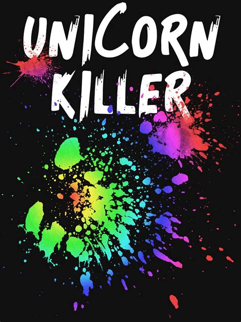 "Unicorn Killer T Shirt" T-shirt by bitsnbobs | Redbubble