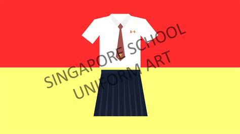 Nan Chiau High School - Singapore School Uniform Art