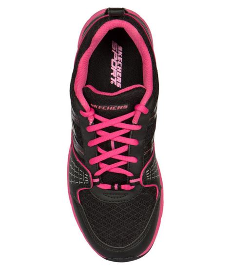 Skechers Black Running Shoes Price in India- Buy Skechers Black Running Shoes Online at Snapdeal