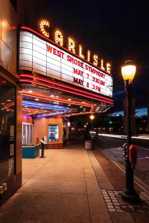 Carlisle Theatre Vertical Print - Uncovering PA