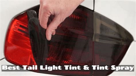 Best Tail Light Tint & Tint Spray | with Complete Buying Guide & FAQs | Carguideinfo.com