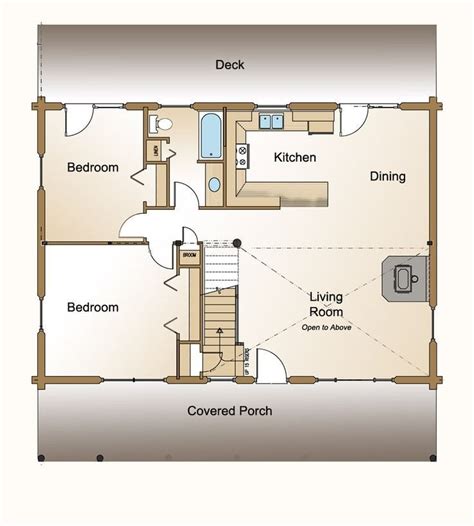 Amazing Open Concept Floor Plans For Small Homes - New Home Plans Design