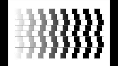 Optical illusion : Are these lines straight ? - YouTube