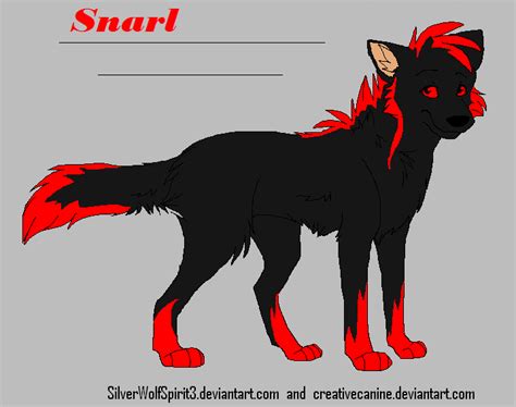 Snarl Ref by Wildsonadow on DeviantArt