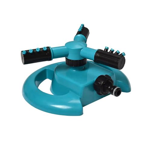 Garden Sprinklers Automatic watering Grass Lawn 360 Degree Circle Rotating Water Sprinkler 3 ...