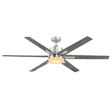 Harbor Breeze Cumberland 62-in Brushed Nickel Color-changing Indoor ...