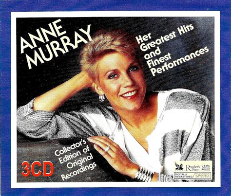 Anne Murray: Greatest Hits and Finest Performances 3 CD set by N/A ...