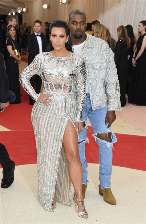 Met Gala 2016: Kim Kardashian and Kanye West in Balmain | Tom + Lorenzo