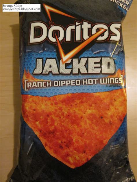 Strange Chips: Doritos Jacked Ranch Dipped Hot Wings