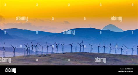 Wind farm in Southern Alberta, Canada Stock Photo - Alamy