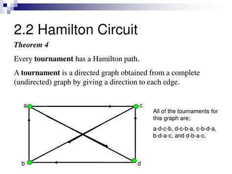 PPT - 2.2 Hamilton Circuits PowerPoint Presentation, free download - ID:183081