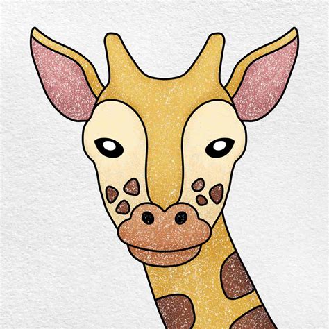 Details more than 84 giraffe simple sketch - seven.edu.vn