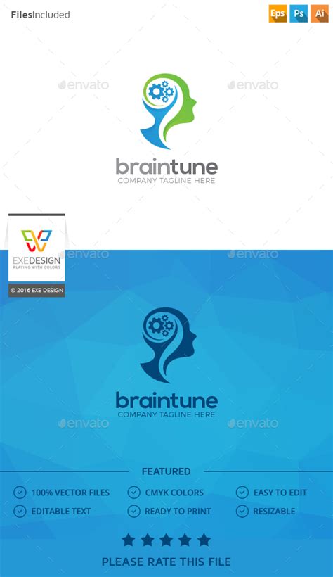 Mind Logo by Exe-Design | GraphicRiver