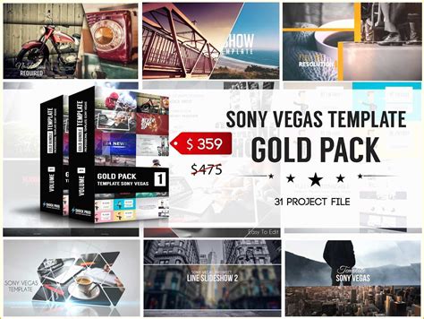 Sony Vegas Pro Slideshow Templates Free Download Of Template Grid ...