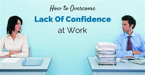 How to Overcome Lack of Confidence at Work: Best Strategies - WiseStep