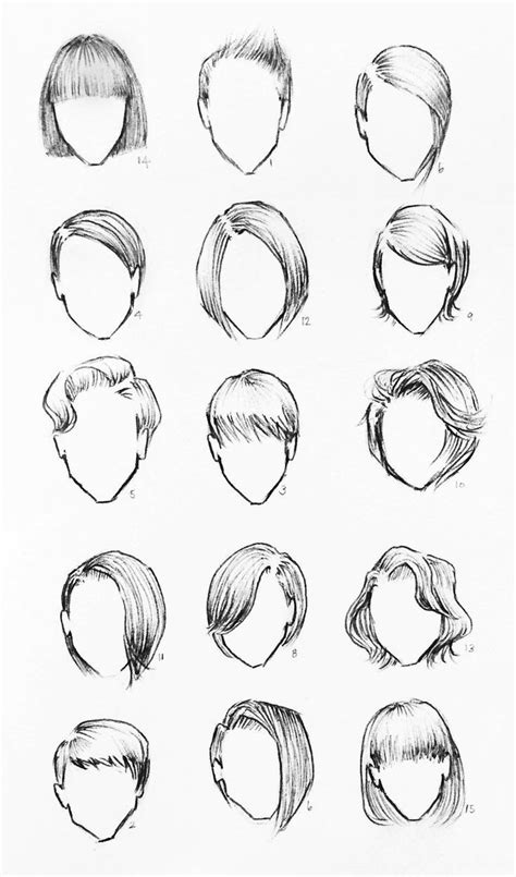 Drawing Hairstyles For Your Characters - #Characters #Drawing #Hairstyles - #characters #drawing ...