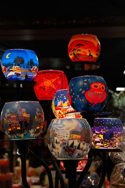 Lanterns,christmas market,colorful,bright,color - free image from needpix.com