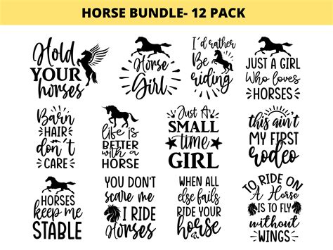 Horse Svg Bundle Horse Quotes Bundle Horses Svg Svg Bundle - Etsy Canada