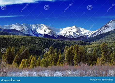 Colorado Winter landscape stock photo. Image of country - 2122040