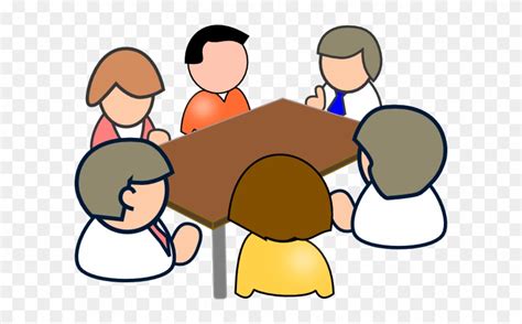 Office Staff Meeting Clipart - Clip Art People - Free Transparent PNG Clipart Images Download